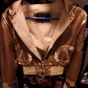 Gold hot pants/ shorts